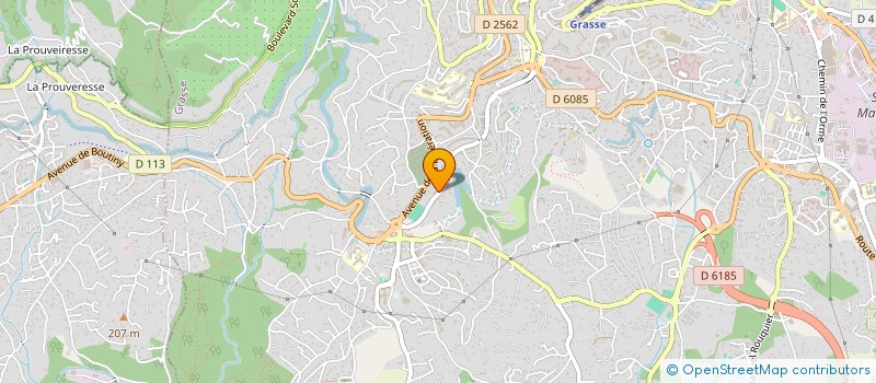 localisation de l'entreprise LES ESPRITS LIBRES à GRASSE