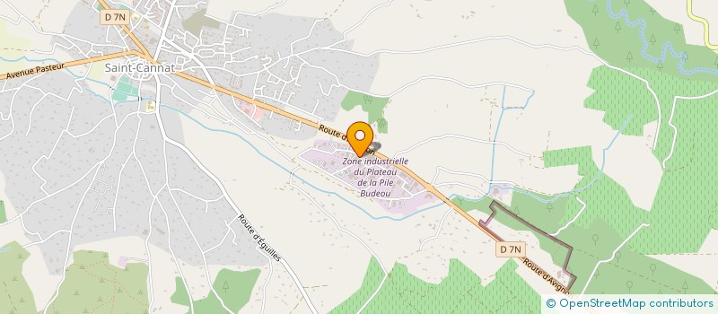 localisation de l'entreprise LES ESSENTIELS  SAINT-CANNAT