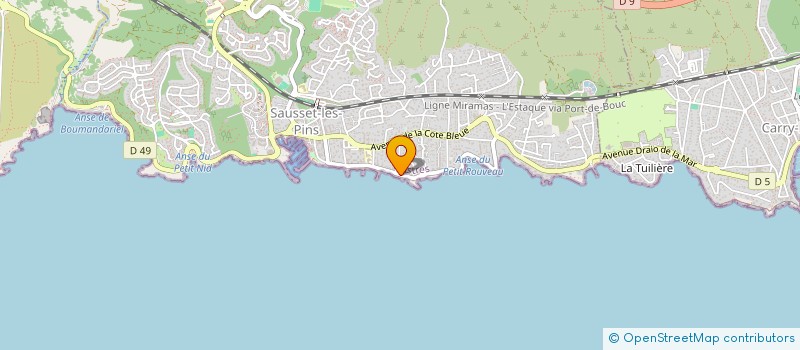 localisation de l'entreprise LES ESTAMPILLES  PARIS