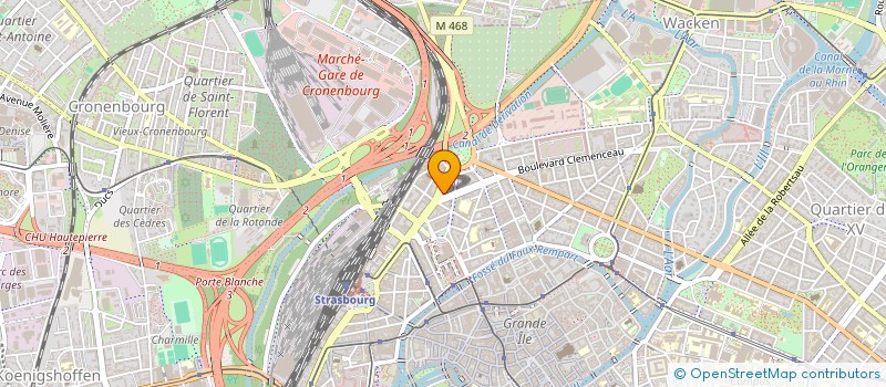 localisation de l'entreprise LES ESTIVALES DE BUCH  STRASBOURG