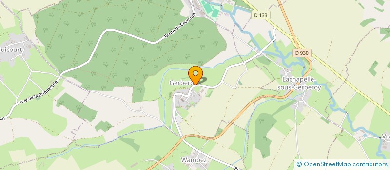 localisation de l'entreprise LES ESTIVALES DE GERBEROY  GERBEROY