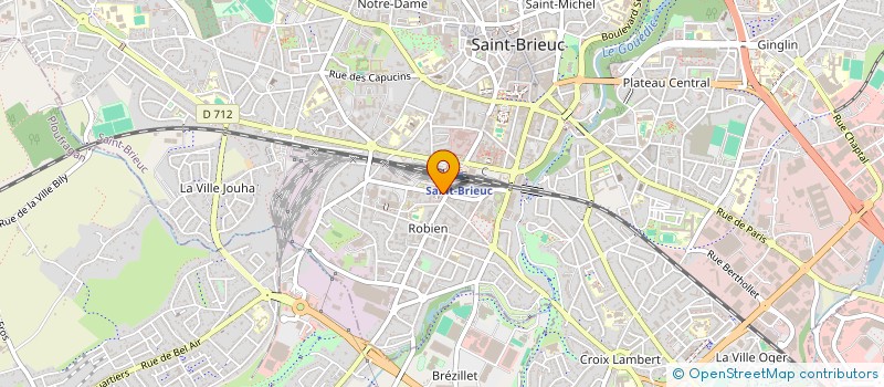 localisation de l'entreprise LES ESTUAIRES à SAINT-BRIEUC