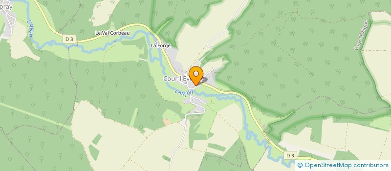 localisation de l'entreprise LES ETABLISSEMENTS CODVAQUOIS à COUR-L'EVEQUE