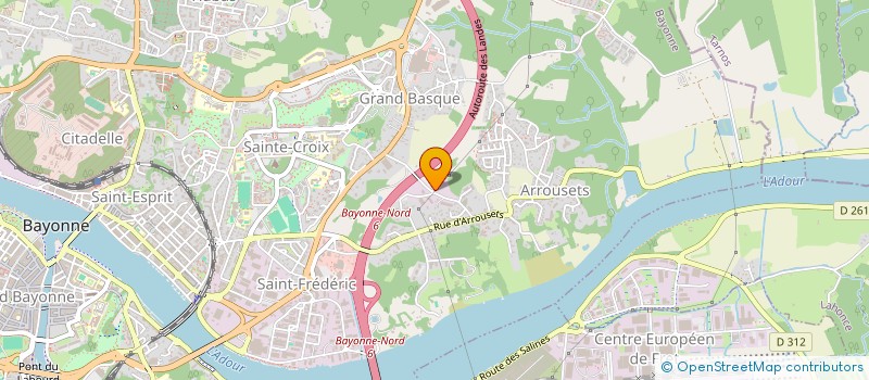 localisation de l'entreprise LES ETABLISSEMENTS DUBOUE  VILLEFRANQUE