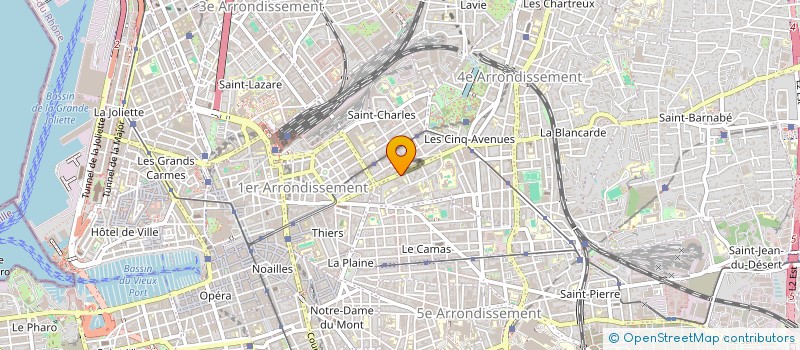 localisation de l'entreprise LES ETALS MARSEILLAIS à MARSEILLE