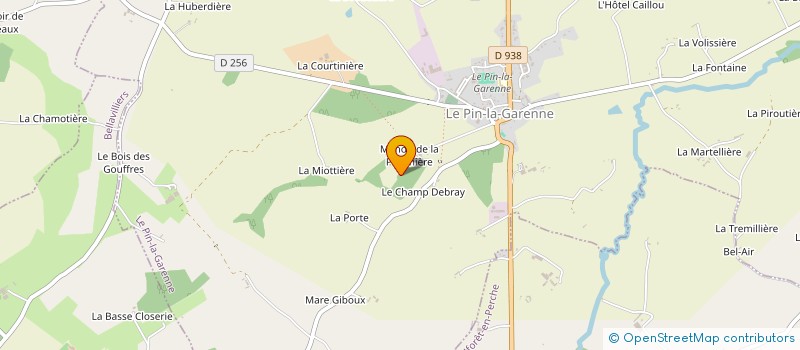 localisation de l'entreprise LES ETATS D'ART EDITION à LE PIN-LA-GARENNE