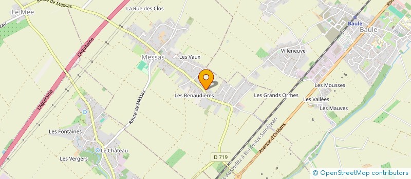 localisation de l'entreprise LES ETES à MESSAS