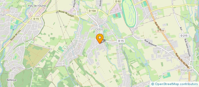 localisation de l'entreprise LES ETHIOPIQUES  HORGUES