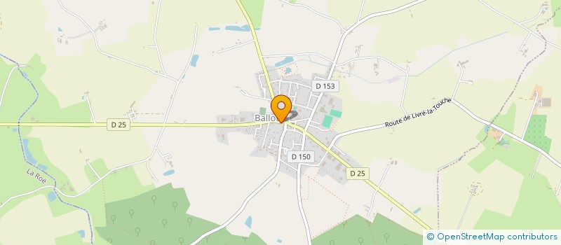 localisation de l'entreprise LES ETINCELLES  BALLOTS