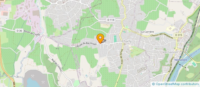 localisation de l'entreprise LES ETINCELLES DE MADEMOISELLE  CHARLY