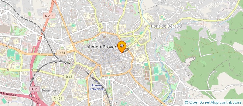 localisation de l'entreprise LES ETOFFES DE SIENNE à AIX-EN-PROVENCE