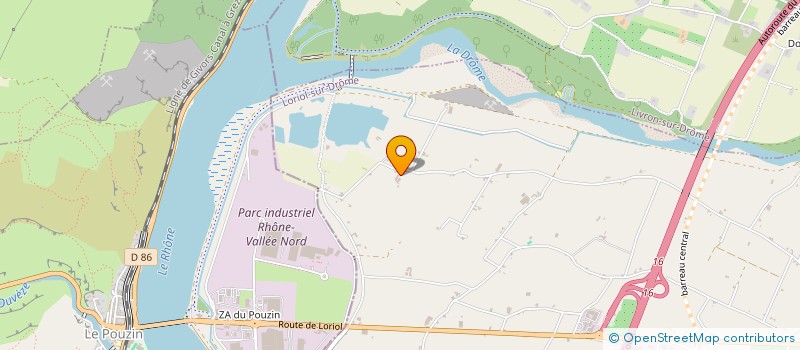 localisation de l'entreprise LES ETOILES  LORIOL-SUR-DROME