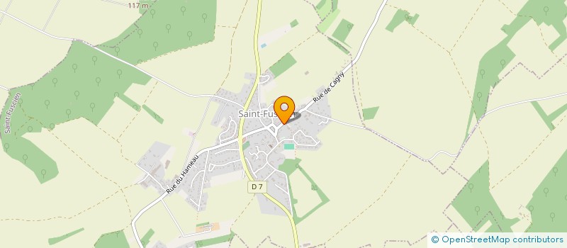 localisation de l'entreprise LES ETOILES  SAINT-FUSCIEN