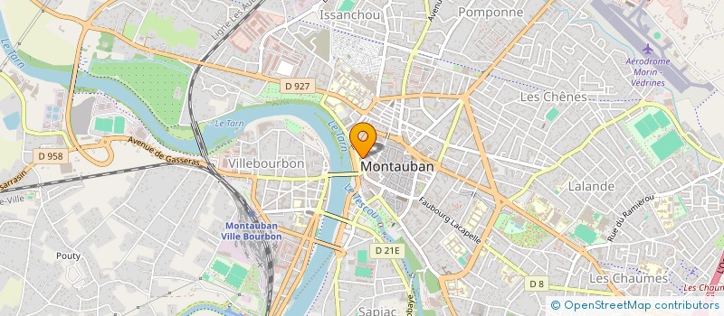 localisation de l'entreprise LES ETOILES  MONTECH