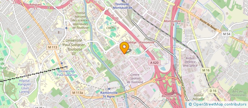 localisation de l'entreprise LES ETOILES BRILLENT POUR TOUS à TOULOUSE