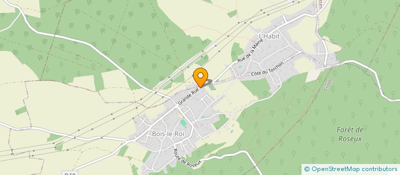 localisation de l'entreprise LES ETOILES DE L'EURE à BOIS-LE-ROI