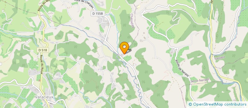 localisation de l'entreprise LES ETOILES DE LA PYROTECHNIE à ROVON