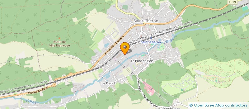 localisation de l'entreprise LES ETOILES DE MABAMBA  SAINT-CHERON