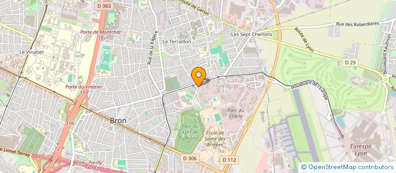 localisation de l'entreprise LES ETOILES DE MARCUS à BRON