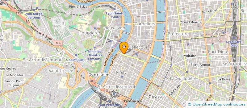 localisation de l'entreprise LES ETOILES DE SAINT EXUPERY, SOCIETE DE PARTICIPATIONS FINANCIERES DE PROFESSION LIBERALE DE NOTAIRES  LYON