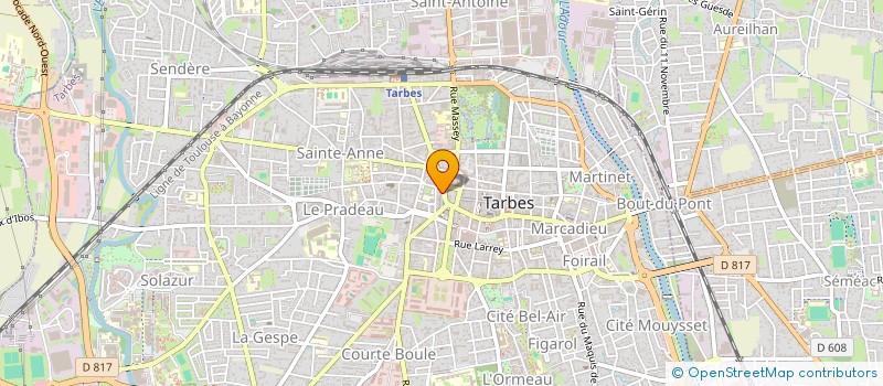 localisation de l'entreprise LES ETOILES DES PYRENEES à TARBES