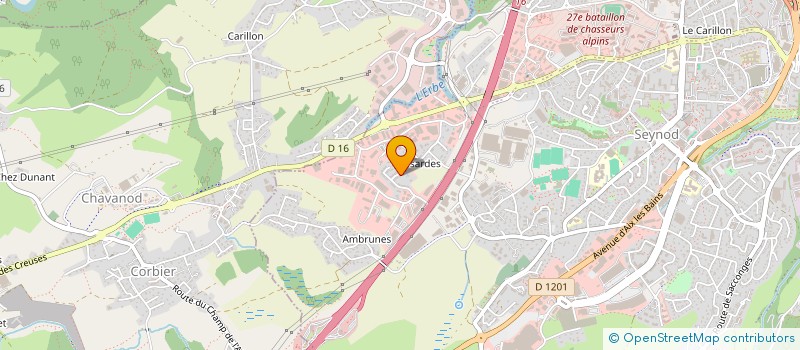 localisation de l'entreprise LES ETOILES DU NIL à ANNECY