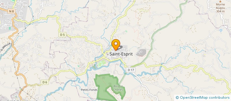 localisation de l'entreprise LES ETOILES DU SUD à SAINT-ESPRIT