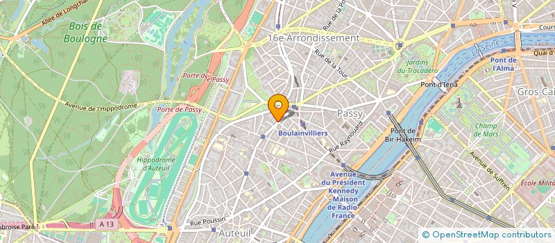 localisation de l'entreprise LES ETOILES ET FILS  PARIS