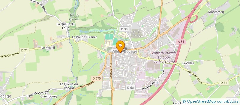 localisation de l'entreprise LES ETOILES M  VILLERS-BOCAGE