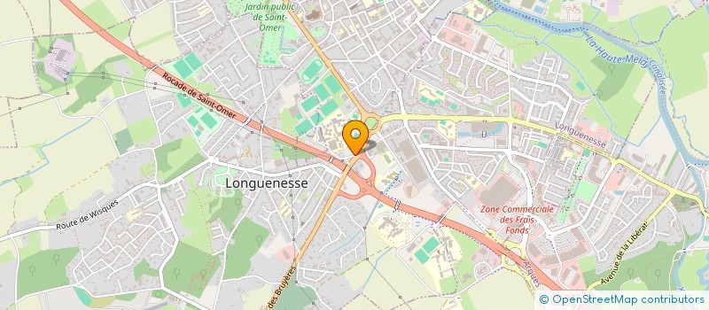 localisation de l'entreprise LES ETUDIANTS DU LYCEE BLAISE PASCAL ET LEURS AINES à LONGUENESSE