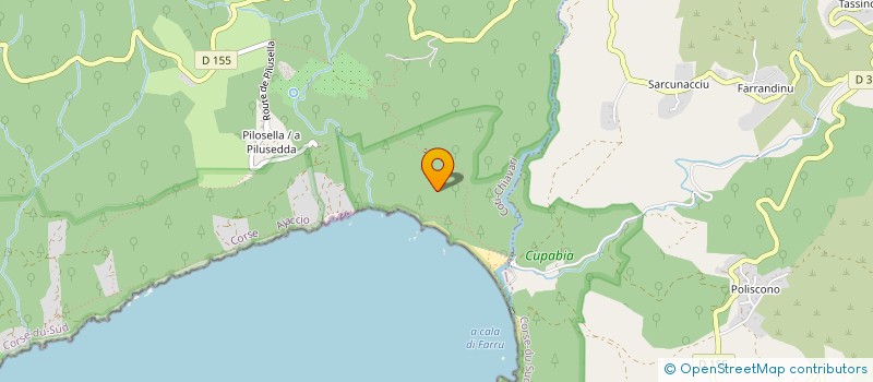 localisation de l'entreprise LES EUCALYPTUS à SERRA-DI-FERRO