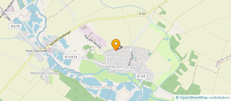 localisation de l'entreprise LES EURAIDIENNES à FONTENAY-SUR-EURE