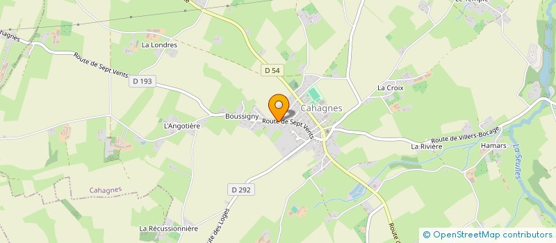 localisation de l'entreprise LES EUTECTIQUES à AURSEULLES