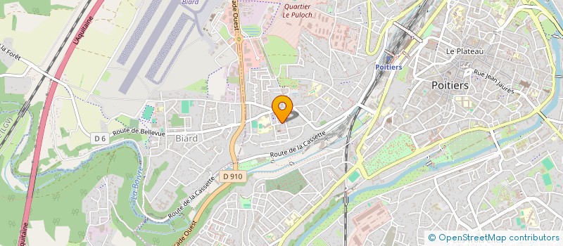 localisation de l'entreprise LES EXPEDITIONS SOLIDAIRES à POITIERS