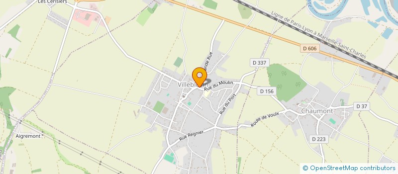 localisation de l'entreprise LES EXPERTS à CHAUMONT