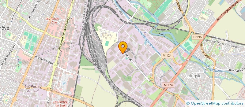 localisation de l'entreprise LES EXPERTS  LONGVIC