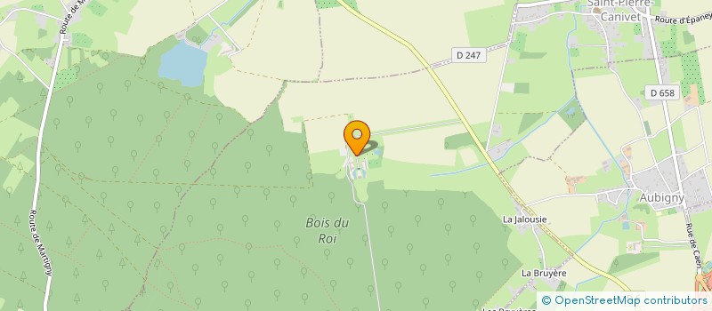 localisation de l'entreprise LES EXPERTS CHEVAL DE SPORT  FALAISE