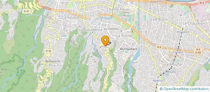 localisation de l'entreprise LES EXPERTS COLLABORATEURS à SAINTE-MARIE