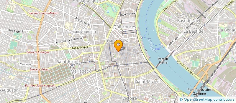 localisation de l'entreprise LES EXPERTS DU VERRE - REMPLACENT TOUT VITRAGE - TARIF ASSURANCE 24H-24H à BORDEAUX