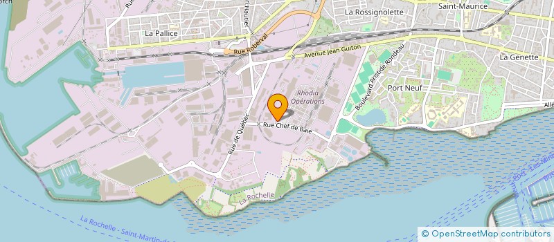 localisation de l'entreprise LES EXPERTS EMBARQUES  LA ROCHELLE