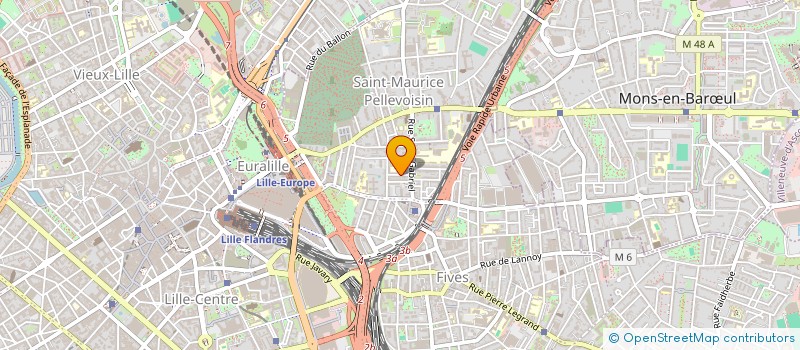 localisation de l'entreprise LES EXPERTS SCOLAIRES à LILLE