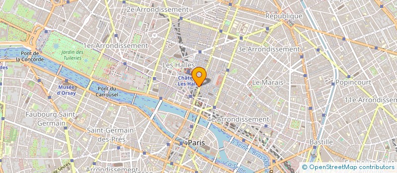localisation de l'entreprise LES EXPLORATEURS POLAIRES  PARIS