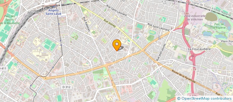 localisation de l'entreprise LES EXPRESSO à ANGERS