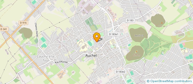 localisation de l'entreprise LES FA'NIE'S  AUCHEL