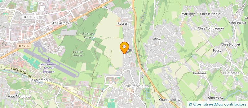 localisation de l'entreprise LES FABBI'S  CRANVES-SALES