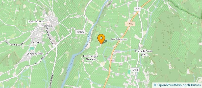 localisation de l'entreprise LES FABRASSES  SEGURET