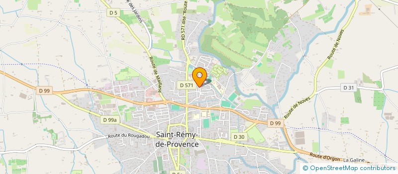 localisation de l'entreprise LES FABRICANTS :ATELIER DE RESIDENCE  SAINT-REMY-DE-PROVENCE