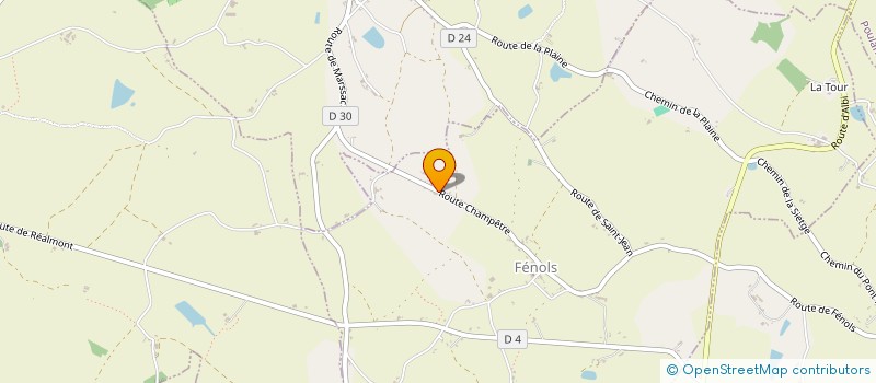 localisation de l'entreprise LES FABULEUSES HOME-ORGANISERS  FENOLS