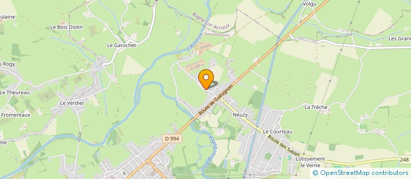 localisation de l'entreprise LES FACADES DIGOINAISES  DIGOIN