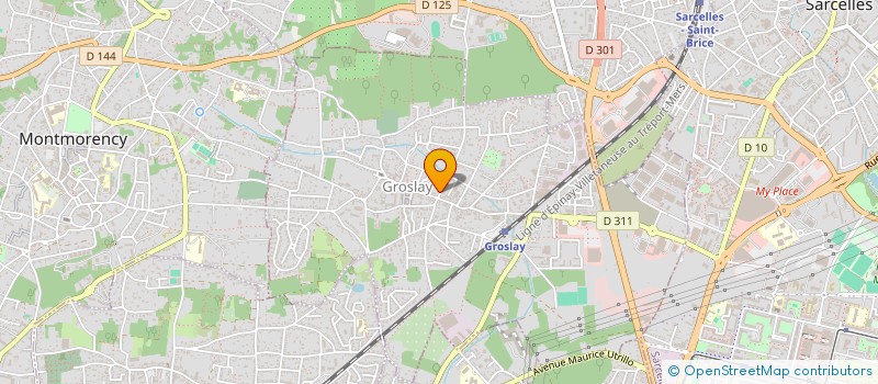 localisation de l'entreprise LES FACONNEURS RH  GROSLAY